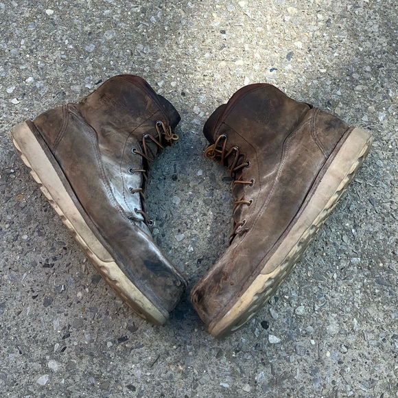 Red Wing Traction Tred Lite Work Boots Mens Size 13 D Brown Waterproof - Picture 10 of 16